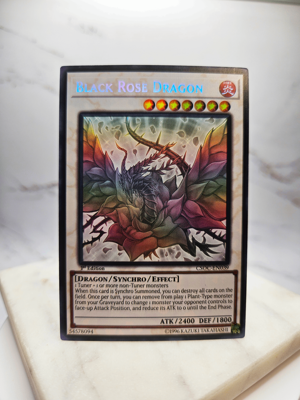 Black Rose Dragon (CSOC-EN039) — ValueTCG